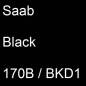 Preview: Saab, Black, 170B / BKD1.